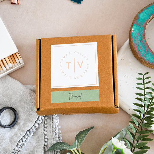Bouquet wax melt box lifestyle