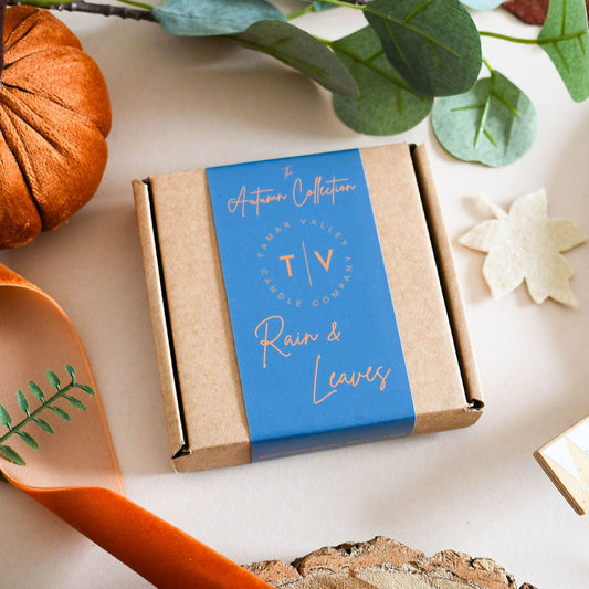 Autumn wax melts UK – Rain and Leaves fresh rain and earthy moss scent