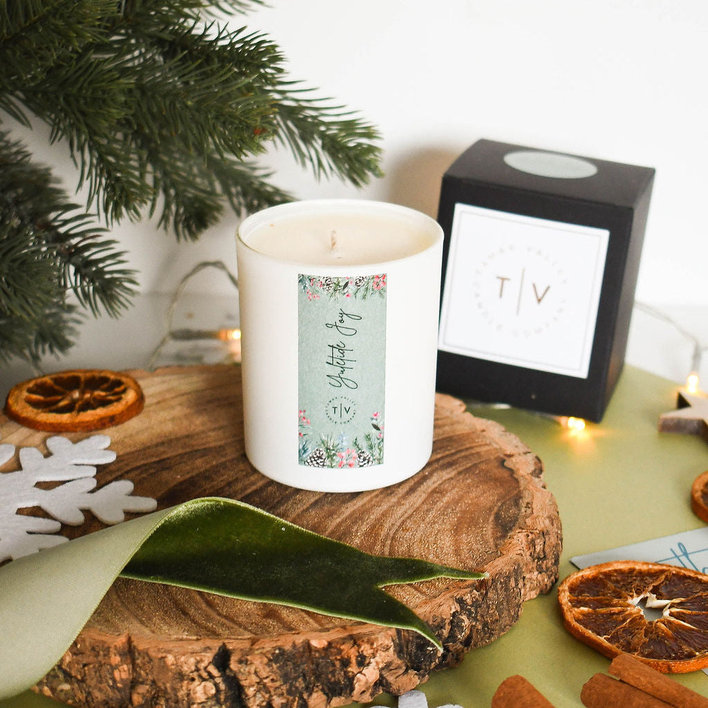 Yuletide Joy Candle