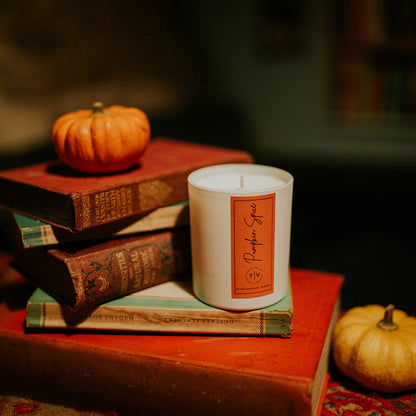 Autumn candle UK – Pumpkin Spice warm spiced fragrance