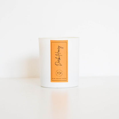 Autumn candle UK – Dark Honey rich honey, spice and tobacco fragrance