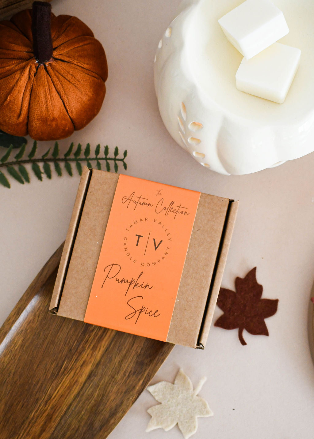 Autumn wax melts UK Pumpkin Spice spiced autumn fragrance